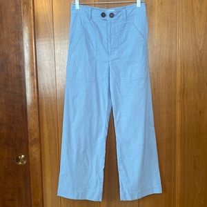 Anthropologie pants by MAEVE the Collette cropped wide legs.